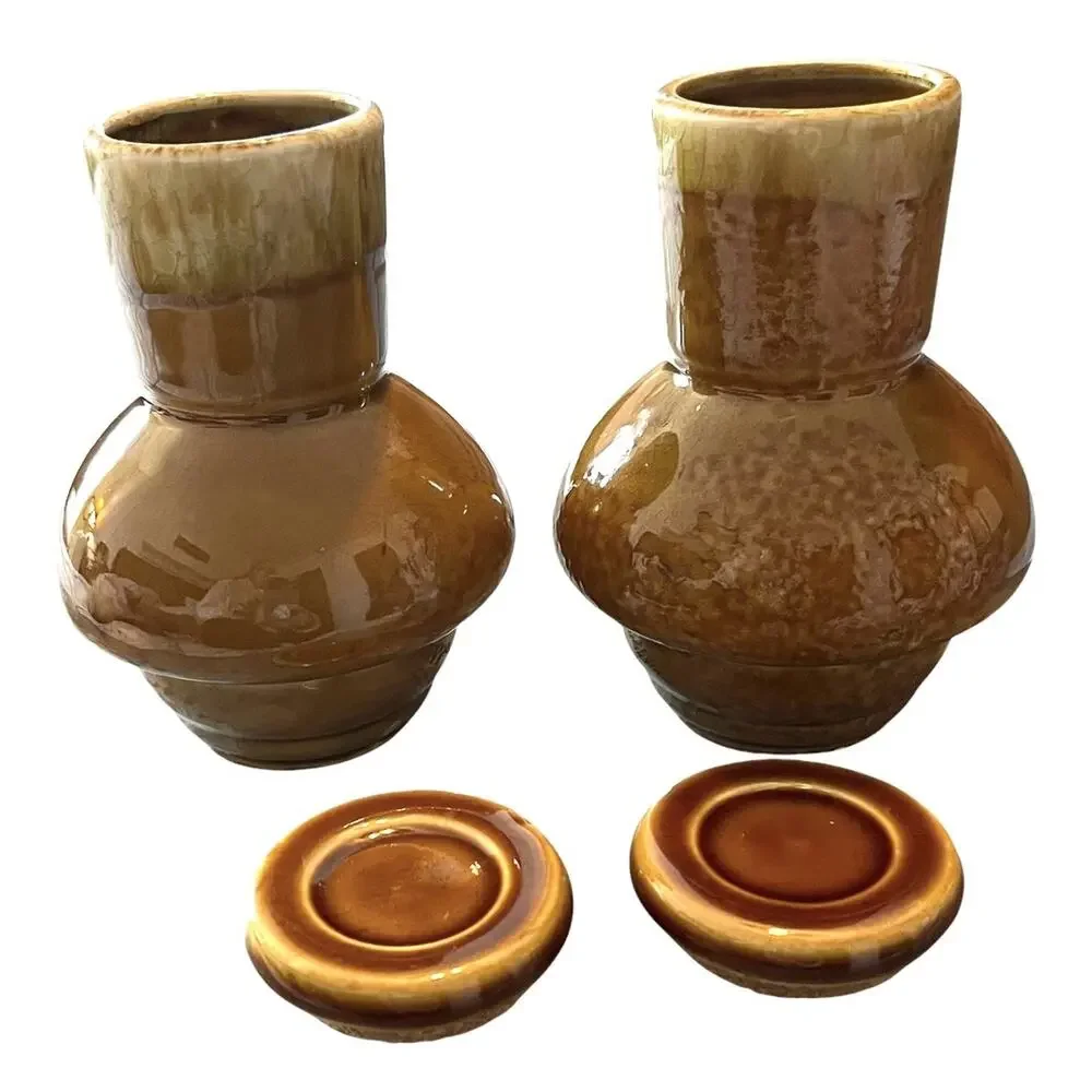 NASCO JAPAN SET OF 2 Vases Coffee / Tea Urns 6